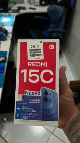 Redmi note 15C 256gb, na caixa