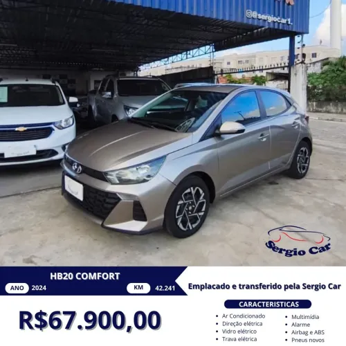 Hyundai HB20 Comfort 1.0 Flex 12V Mec. 2024