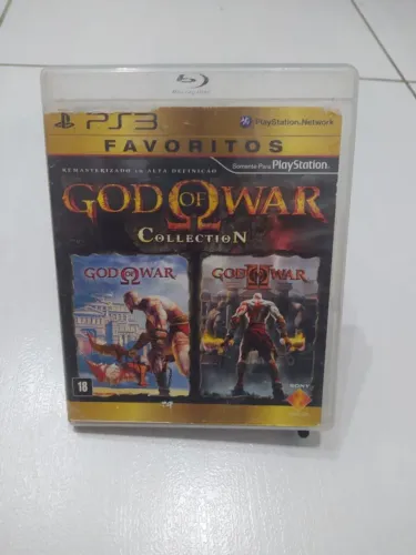 JOGO PS3 ORIGINAL - GOD OF WAR COLLECTION (GOW 1 E 2 - GREATEST HITS) CIB 
