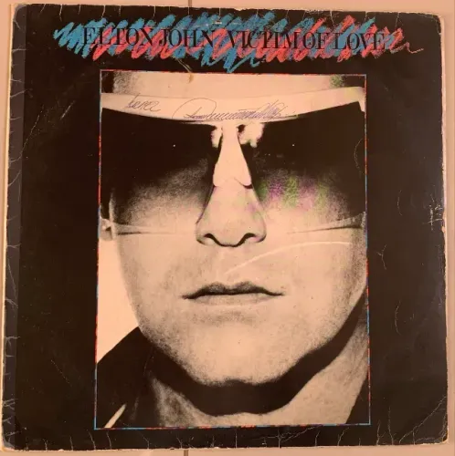 LP Elton John Victim of Love 1979 Vinil Original