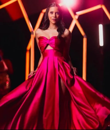 VESTIDO ROSA ALUGUEL