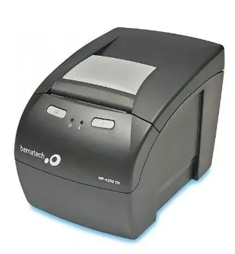 impressora bematech mp 4200 th nova completa cabo de força e cabo usb