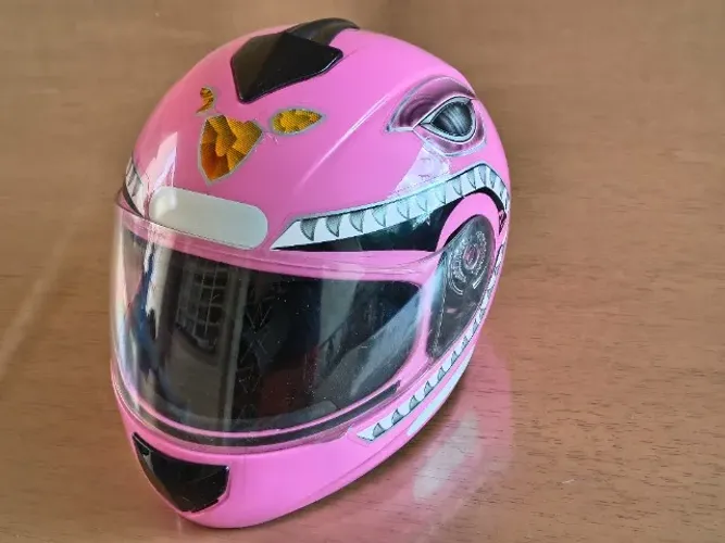 Capacete Moto Fly Power Fun Rosa (Infantil) - Desapego