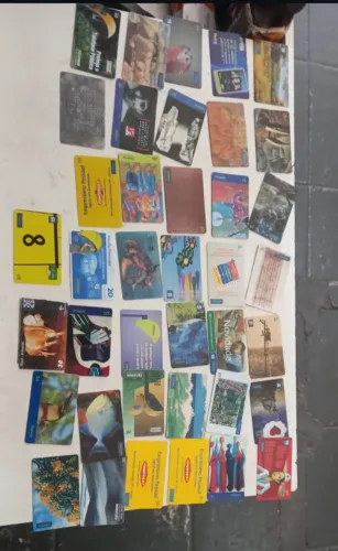 Vendo cartões telefônicos antigos
