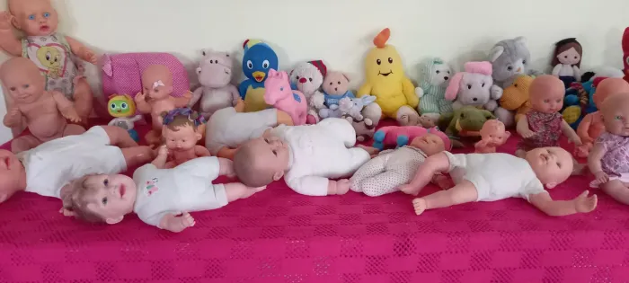 Lote de lindas boneca