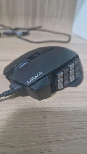 Mouse Gamer Corsair Scimitar Pro Rgb 17 Botões 16000dpi (Usado)