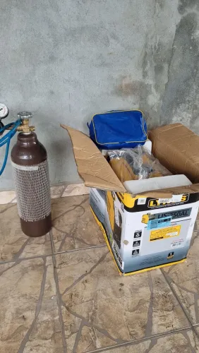 Máquina de solda tig de alta frequência.