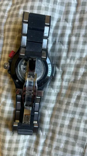 Relógio Automático Skeleton Estilo Hublot Big Bang - Funcionando