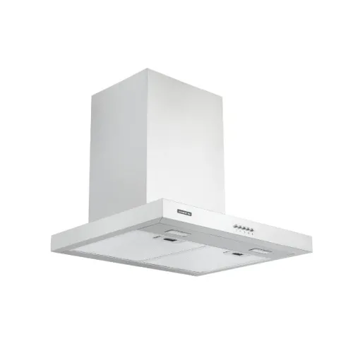 Coifa de Parede Tramontina cromada New Dritta Wall 60 em Aço Inox 60 cm