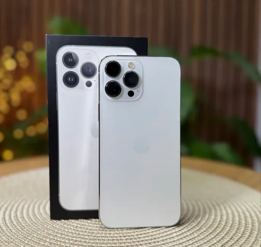iPhone 13 Pro branco 128 6 meses garantia
