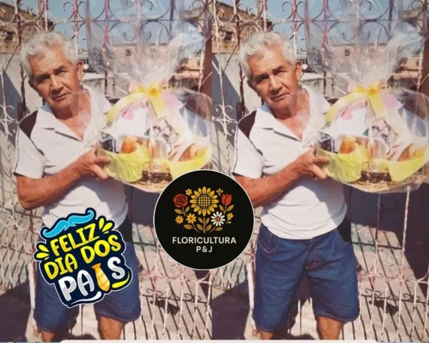 Cesta para seu pai