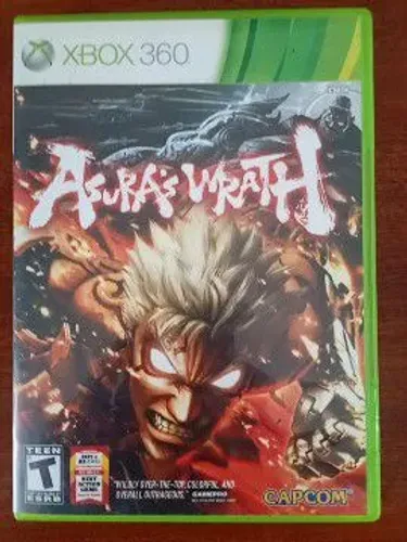 Jogo Xbox 360 Asuras Wrath (completo)