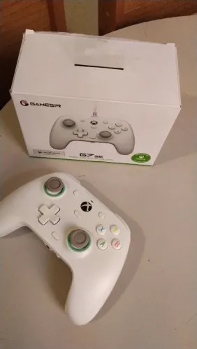 Controle gamesir G7 SE anti drift seminovo na caixa 