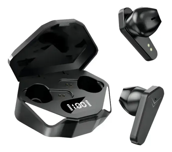 Fone De Ouvido Gamer X15 Profissional Fast Charge Bluetooth Cor Preto