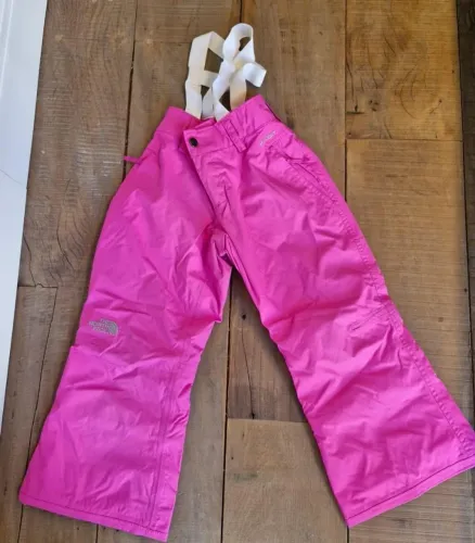 calça de esqui rosa infantil The North Face HyVent  