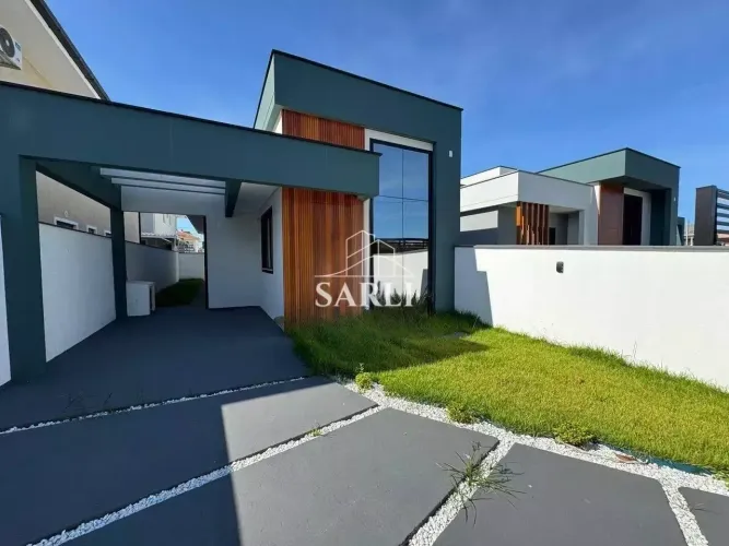 Casa Nova com 3 dormitórios à venda, 69 m² por R$ 560.000 - Nova Palhoça - Palhoça/SC
