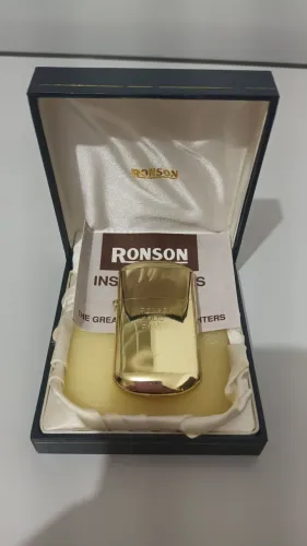 Isqueiro Ronson Dourado 