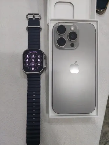 IPhone 16 Pro e Relógio Apple Whatch Ultra (1ª Geração)