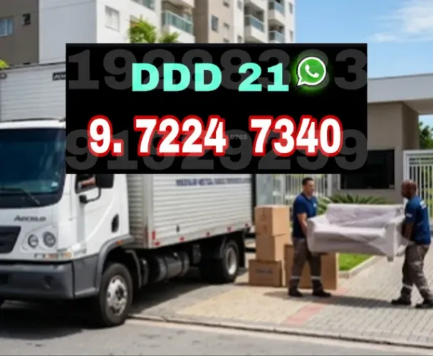 Frete, Jardins, Seropédica - RJ Fretes e Mudanças com Qualidade e Preço Baixo