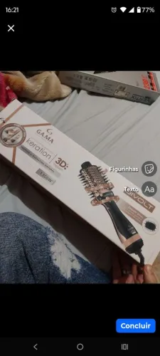 Escova secadora modeladora