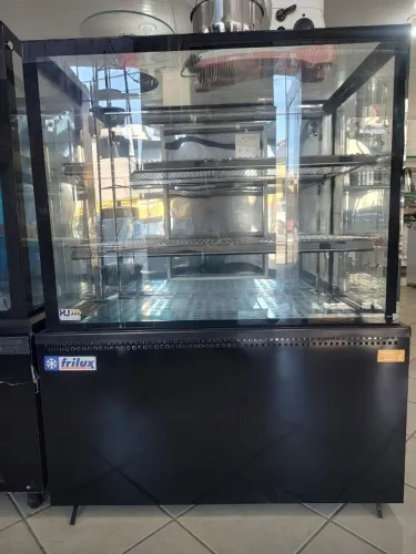 A.L Vitrine Aquecida 1,00 m Modular Vidro Temperado - FRILUX