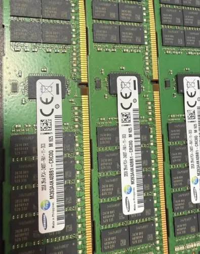 10x memórias Samsung 32gb PC4 2400T ECC