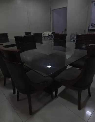 Mesa com Tampo de vidro temperado!