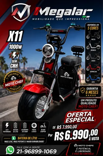 MOTO ELÉTRICA X-11 100W