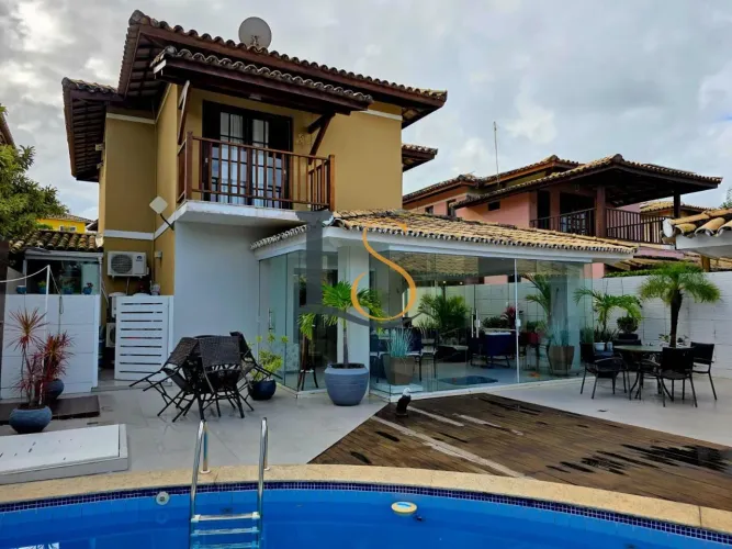 Casa em Condomínio para Venda em Lauro de Freitas, Vilas do Atlântico, 4 dormitórios, 2 su