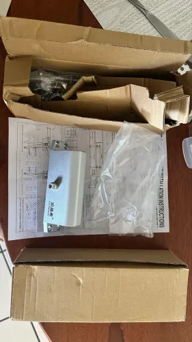 PAR de Molas Aérea Freio Fechador Automático Para Portas Externas E Internas