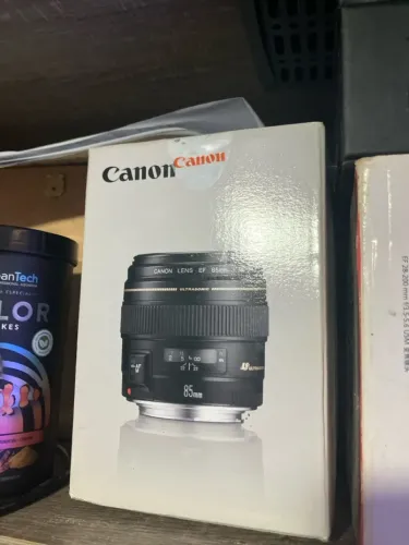 Lente canon ef 85mm