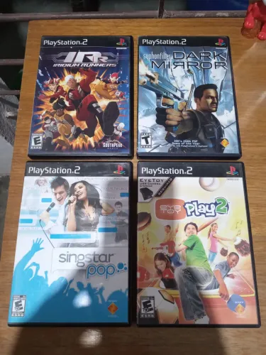 Vendo mini-lote com 04 jogos originais para o PS2 !!!