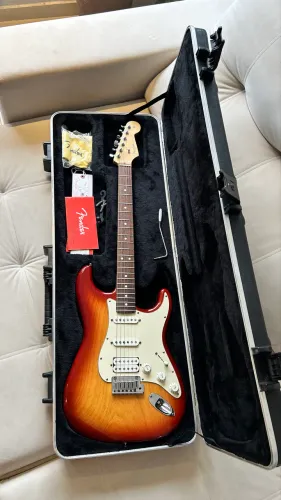 Promoção! Fender Americana 60th ash Sienna burst 