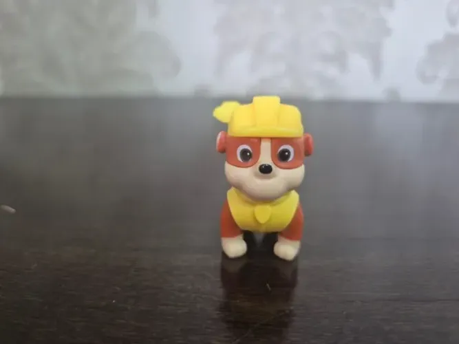 Brinquedo Kinder Ovo. Rubble. Patrulha Canina. Perfeito Estado!