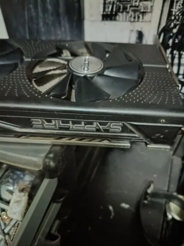 Placa de vídeo rx 480 Original SAFIRE com RGB