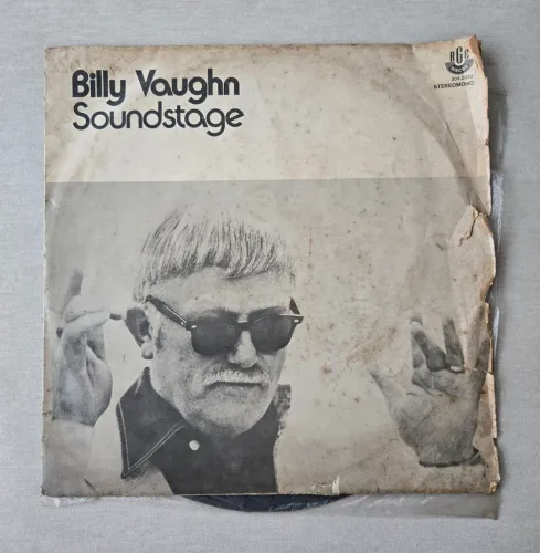 LP Disco de Vinil Billy Vaughn Soundstage 1972 RGE Paramount Temas De Filmes