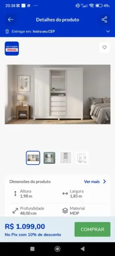 Vende-se esse armário, pouco tempo de uso