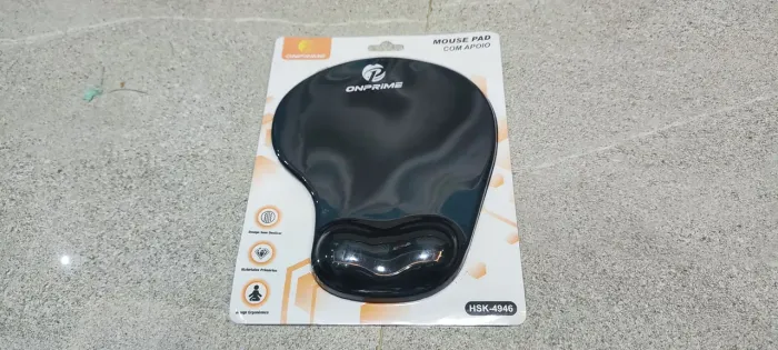 Mousepad com apoio 