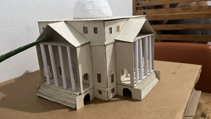 Maquete da Villa Rotonda/ Villa Capra