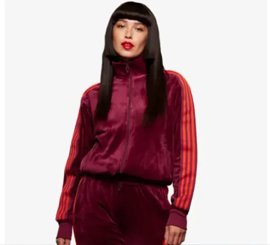 AGASALHO ADIDAS  VELOUR TRACKSUIT - COLLAB IVY PARK  