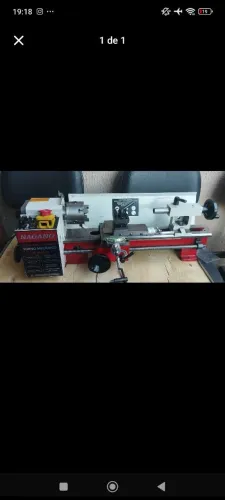 Mini torno mecânico