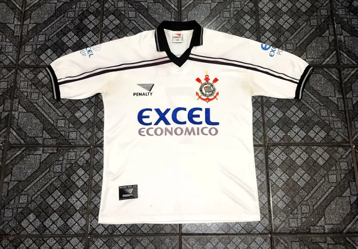 Camisa Corinthians Excel 98 Penalty N°7 Marcelinho Carioca