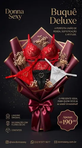 Buquê de Lingerie ?