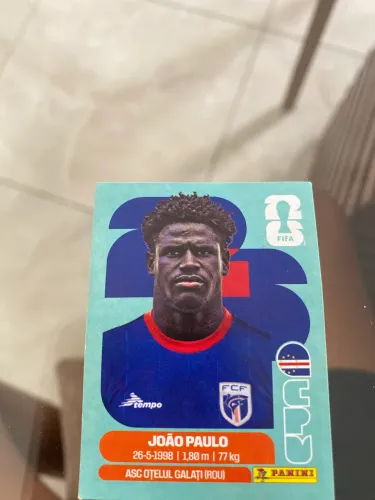 Figurinha do João Paulo