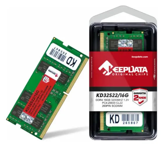 memoria RAM DDR4 16GB Notebook