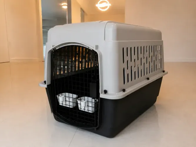 Caixa de Transporte para Pets Petmate Grande