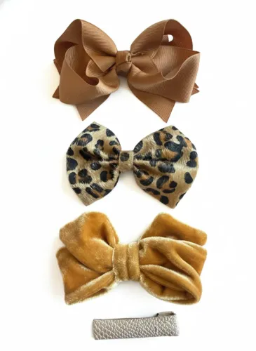 Laços de cabelo infantil 