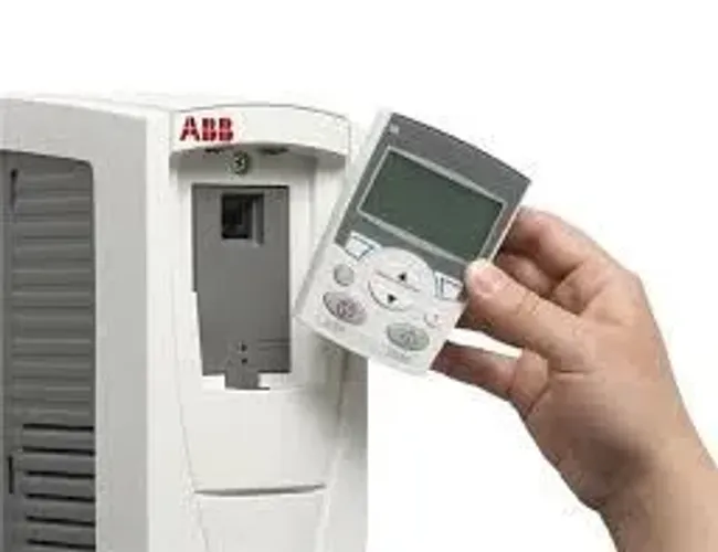 Teclado visor digital programação servo drive inversor ABB ACS-100-PAN
