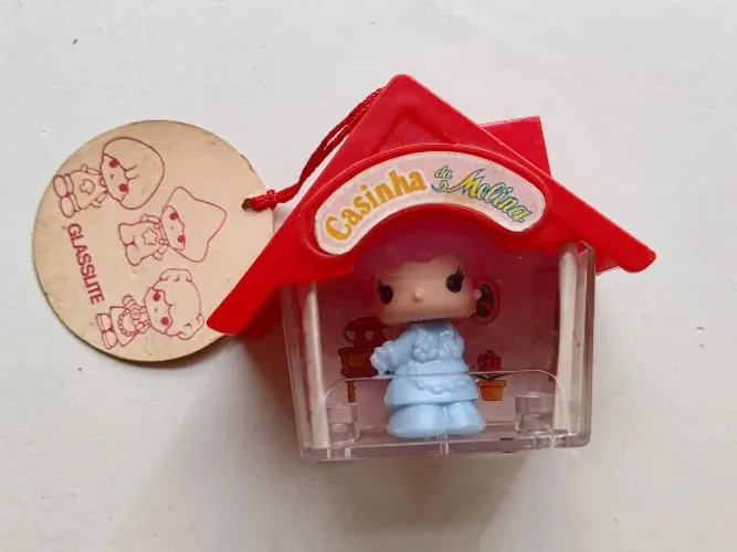 Casinha da Melina Glasslite Vintage - Anos 80 com Tag Original (Raridade)