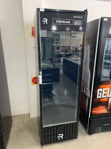 Cervejeira expositora 570 litros full black nova pronta entrega